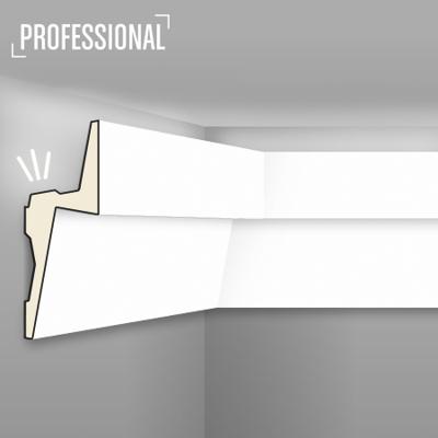 Stilby skrivač LED rasvete IL8 poliuretan 150x50x2000mm bela zidna svetlo prema plafonu glatki reljef