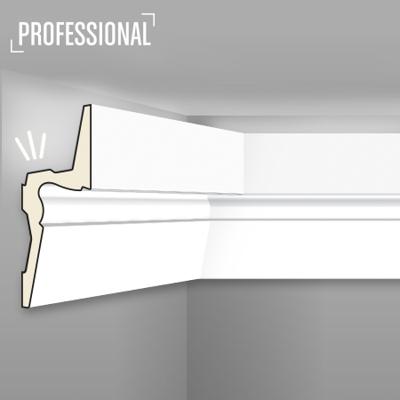 Stilby skrivač LED rasvete IL9 poliuretan 150x50x2000mm bela profilni dekor zidna svetlo prema plafonu