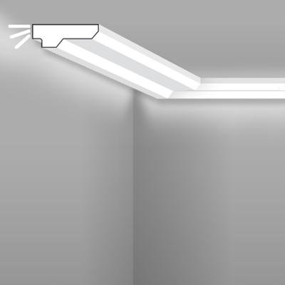 Stilby skrivač LED rasvete SK 18 XPS stirodur 60x60x2000mm bela glatki profil, plafonska, svetlo prema zidu