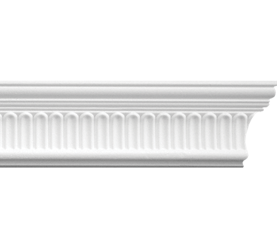 Stilby Selina ekspandirani stiropor 100x60x2000mm bela gravirana dekorativna lajsna sa vertikalnim reljefom.