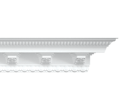 Stilby lajsna Tina ekspandirani stiropor 95x95x2000mm bela gravirani reljef