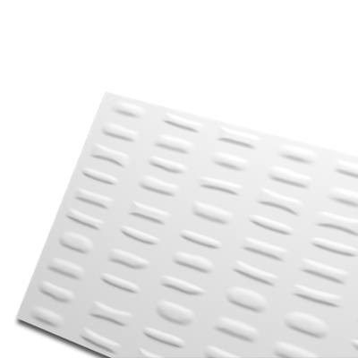 Stilby Bohemia 3D zidni panel poliuretan 300x13x2000mm bela boja 3D elipsasti reljef