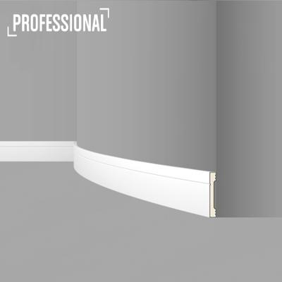 Stilby podna lajsna FD 2 FLEX fleksibilni poliuretan 110x15x2000mm bela glatka