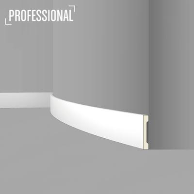 Stilby podna lajsna FD 2S FLEX fleksibilni poliuretan 110x18x2000mm bela glatka