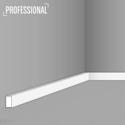 Stilby podna lajsna FL 15 polistiren visoke gustine 18x10x2000 mm bela glatka