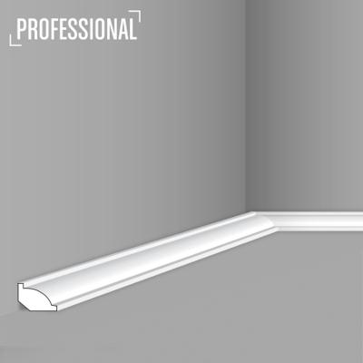 Stilby podna lajsna WT 7 polistiren visoke gustine 16x22x2000 mm bela profilisani reljef