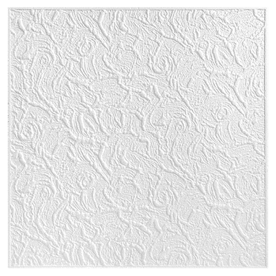 Stilby plafonska obloga Paris EPS stiropor 50x50cm bela sa reljefnim dezenom