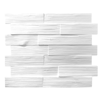 3D dekorativna zidna obloga od stiropora Rustic Wood, dimenzije 400x500mm