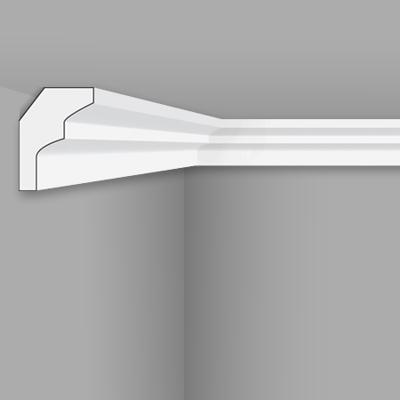 Stilby plafonska lajsna LX 25 stiropor 25x17x2000 mm bela stepenasti profil