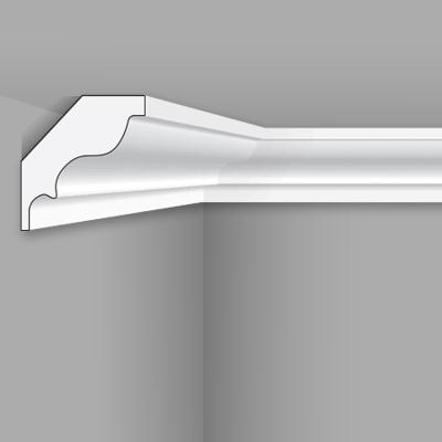 Stilby plafonska lajsna LX 32 stiropor 30x32x2000mm bela profilisan reljef, asimetrična