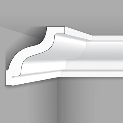 Stilby plafonska lajsna LX 72 stiropor 70x70x2000mm bela klasičan profil