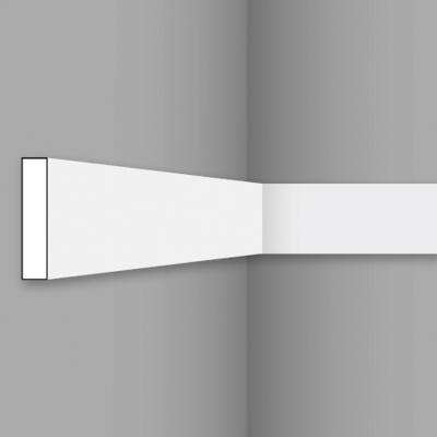 Stilby zidna lajsna FL 50 polistiren 50x10mm bela glatka, prave ivice