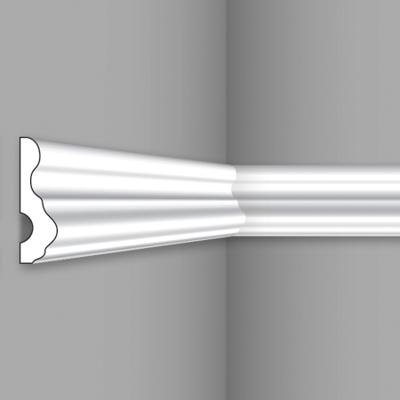 Stilby I 60 zidna lajsna tvrdi stiropor 60x15x2000mm bela dekorativni reljefni profil.