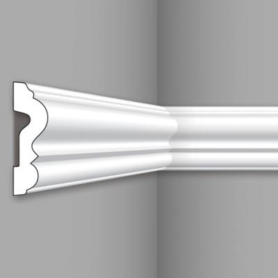 Stilby PLA 82 zidna lajsna XPS stirodur 80x22x2000mm bela sa profilisanim reljefom