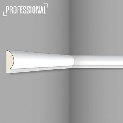 Stilby SP 1 zidna lajsna poliuretan 28x9x2000mm bela glatka profilisana