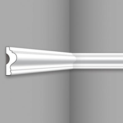 Stilby U 40 zidna lajsna tvrdi polistiren 40x16mm bela profilisan asimetrični reljef