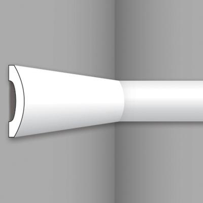 Stilby WD 3 zidna lajsna polistiren visoke gustine 70x15x2000mm bela glatka poluokrugla površina