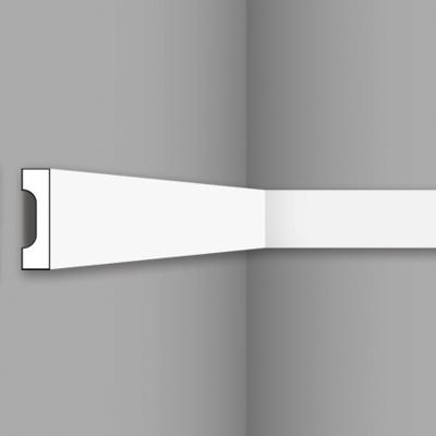 Stilby WD 5 zidna lajsna polistiren visoke gustine 38x10x2000mm bela glatka oštre ivice