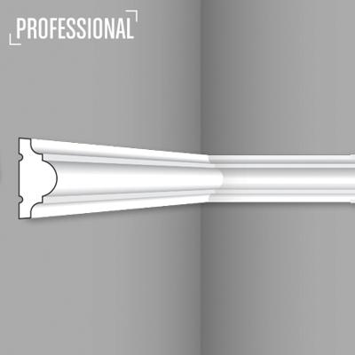 Stilby WL 1 zidna lajsna polistiren visoke gustine 38x18x2000 mm bela boja sa klasičnim reljefnim profilom simetrična