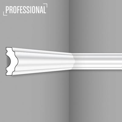 Stilby WL 3 zidna lajsna polistiren visoke gustine 38x16x2000mm bela profilisana simetrična