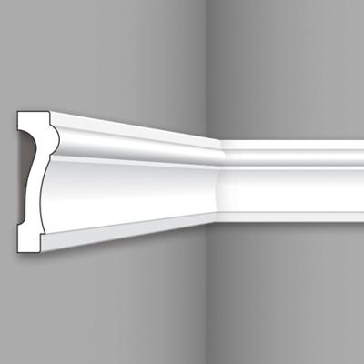 Stilby WL 6 zidna lajsna polistiren visoke gustine 75x22x2000 bela dekorativni profil