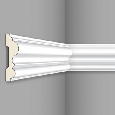 Stilby Z 13 zidna lajsna PU poliuretan 80x22x2000mm bela klasičnog profila