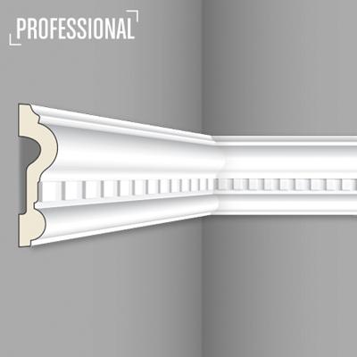 Stilby Z 32 zidna lajsna poliuretan 80x22x2000mm bela sa zupčastim reljefom