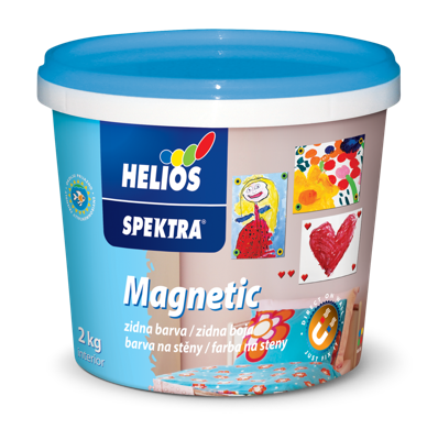 HELIOS SPEKTRA Magnetic magnetna podloga za zidove, unutrašnja boja sa magnetnim efektom za izradu magnetnih zidnih površina.