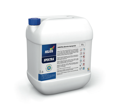SPEKTRA silikonska impregnacija bezbojni osnovni premaz 5 l razređivanje 1:1
