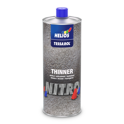 HELIOS TESSAROL NITRO razređivač 1 l za razređivanje nitro premaza i pranje alata.