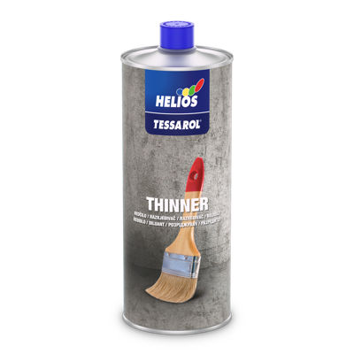 HELIOS TESSAROL razređivač za odmašćivanje metalnih površina, razređivanje boje i čišćenje alata. Ne tonira se.