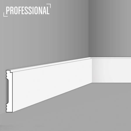 Stilby podna lajsna FD 1 polistiren visoke gustine 100x15x2000mm bela glatka sa malim zubom na vrhu