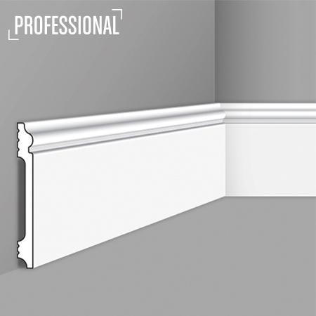 Stilby podna lajsna FL 17 polistiren visoke gustine 170x18x2000mm bela dekorativni reljef