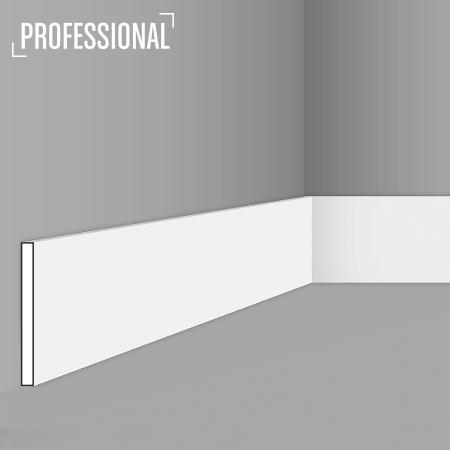 Stilby podna lajsna FL 9 polistiren visoke gustine 100x8x2000mm bela glatka površina.