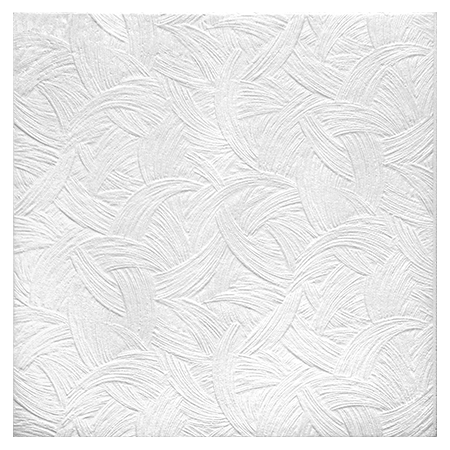 Stilby plafonska obloga T-133 Berlin EPS stiropor 50x50cm bela sa teksturiranim reljefnim lukovima.