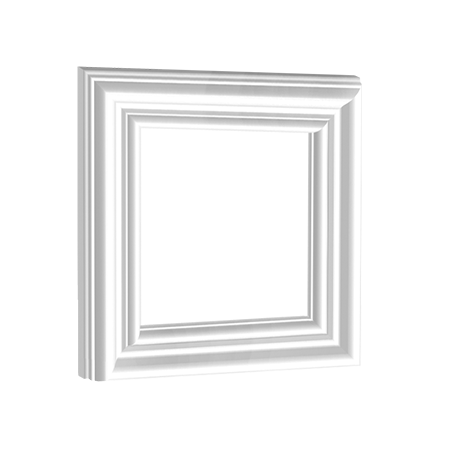 Stilby CLASSIC 50 zidni panel ekspandirani polistiren 500x500x35mm bela boja 3D reljef u obliku rama