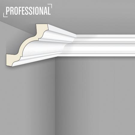 Stilby plafonska lajsna Z 19 PU poliuretan 79x79x2000mm bela klasičan zaobljeni profil