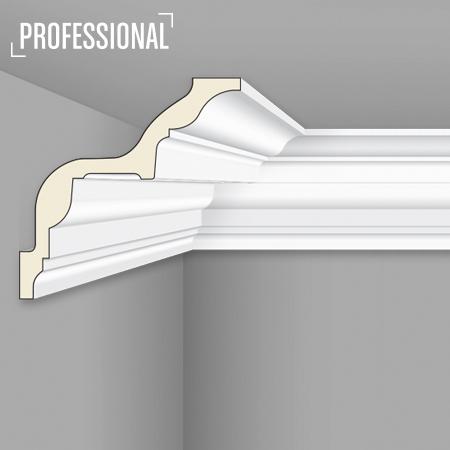 Stilby plafonska lajsna Z 24 poliuretan 128x128x2000mm bela profilisana