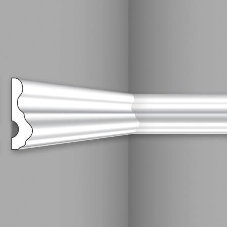 Stilby I 60 zidna lajsna tvrdi stiropor 60x15x2000mm bela dekorativni reljefni profil.