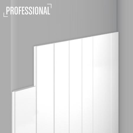 Stilby WG 1 zidni panel polistiren 79x10x2440mm bela boja imitacija lamperije