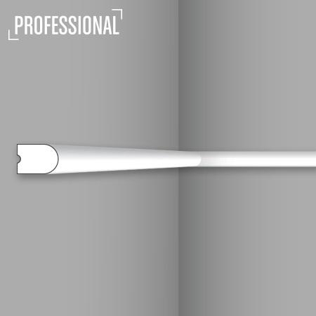 Stilby WL 14 zidna lajsna polistiren visoke gustine 14.5x20x2000mm bela glatka poluokrugla