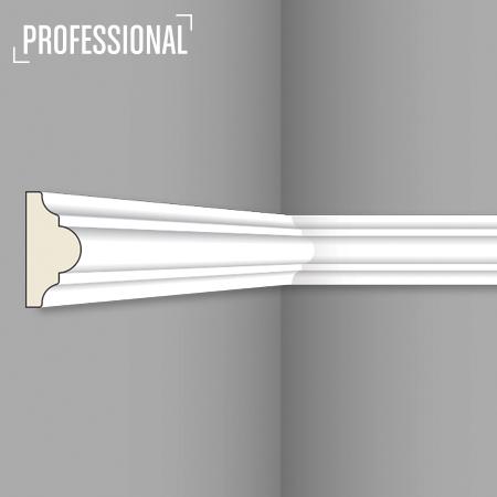 Stilby Z 10 zidna lajsna poliuretan 38x18x2000mm bela profilisana simetrična