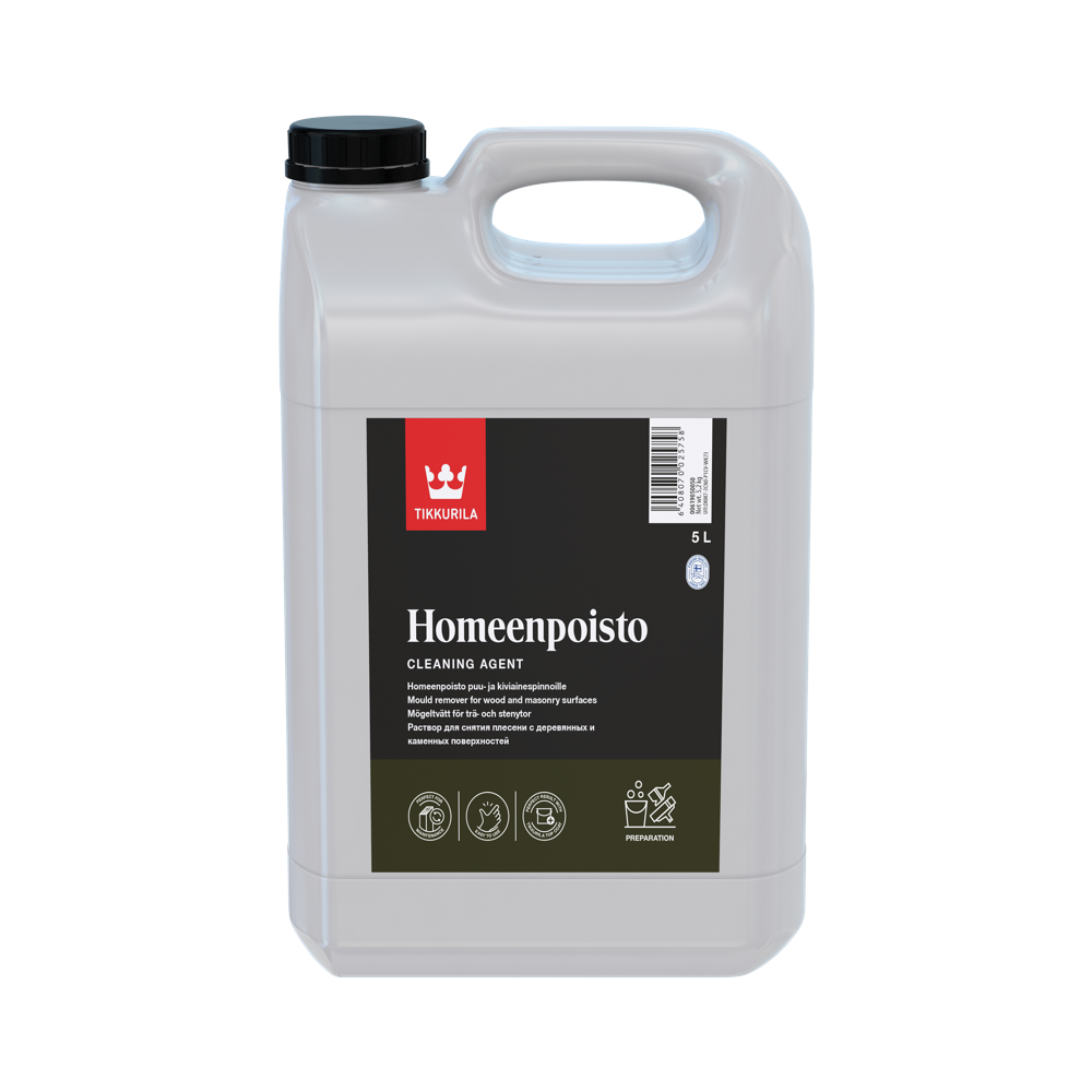 Homeenpoisto sredstvo za uklanjanje plesni Tikkurila pakovanje 5 l.