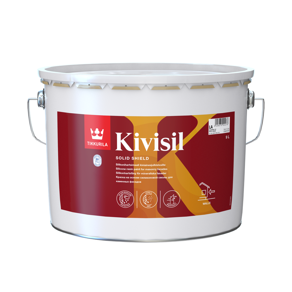 Tikkurila Kivisil silikonska fasadna boja 9 l dostupna za toniranje po TIKKURILA SYMPHONY ton karti