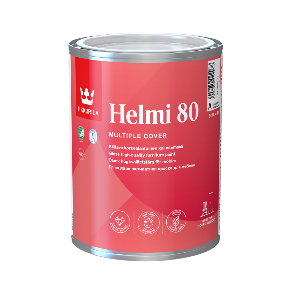 Tikkurila Helmi 80 sjajna boja za nameštaj 0,9 l