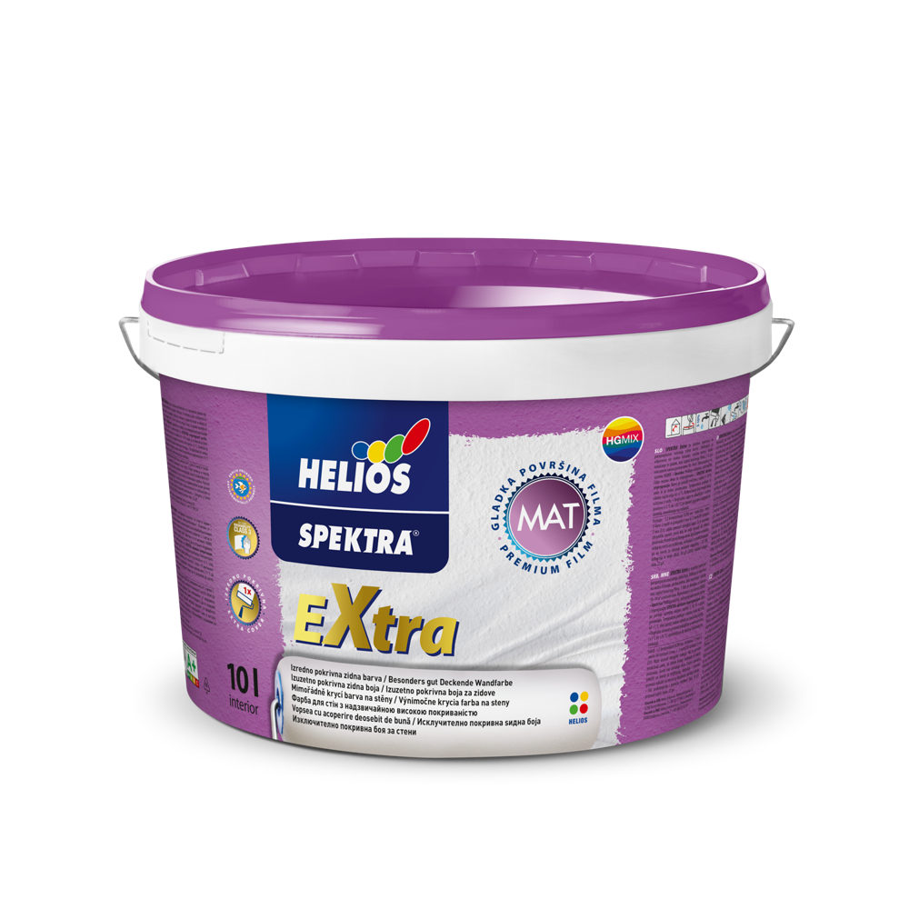HELIOS SPEKTRA Extra unutrašnja boja za zidove i plafone, toniranje online po NCS, INTERIOR COLOUR COLLECTION i EXTERIOR COLOUR COLLECTION ton karti.