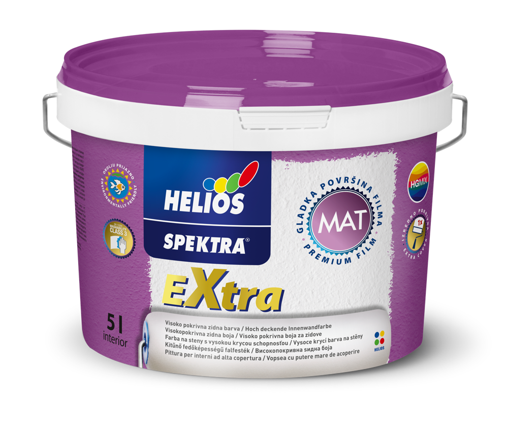 HELIOS SPEKTRA Extra unutrašnja boja za zidove i plafone, toniranje online po NCS, INTERIOR COLOUR COLLECTION i EXTERIOR COLOUR COLLECTION ton karti.