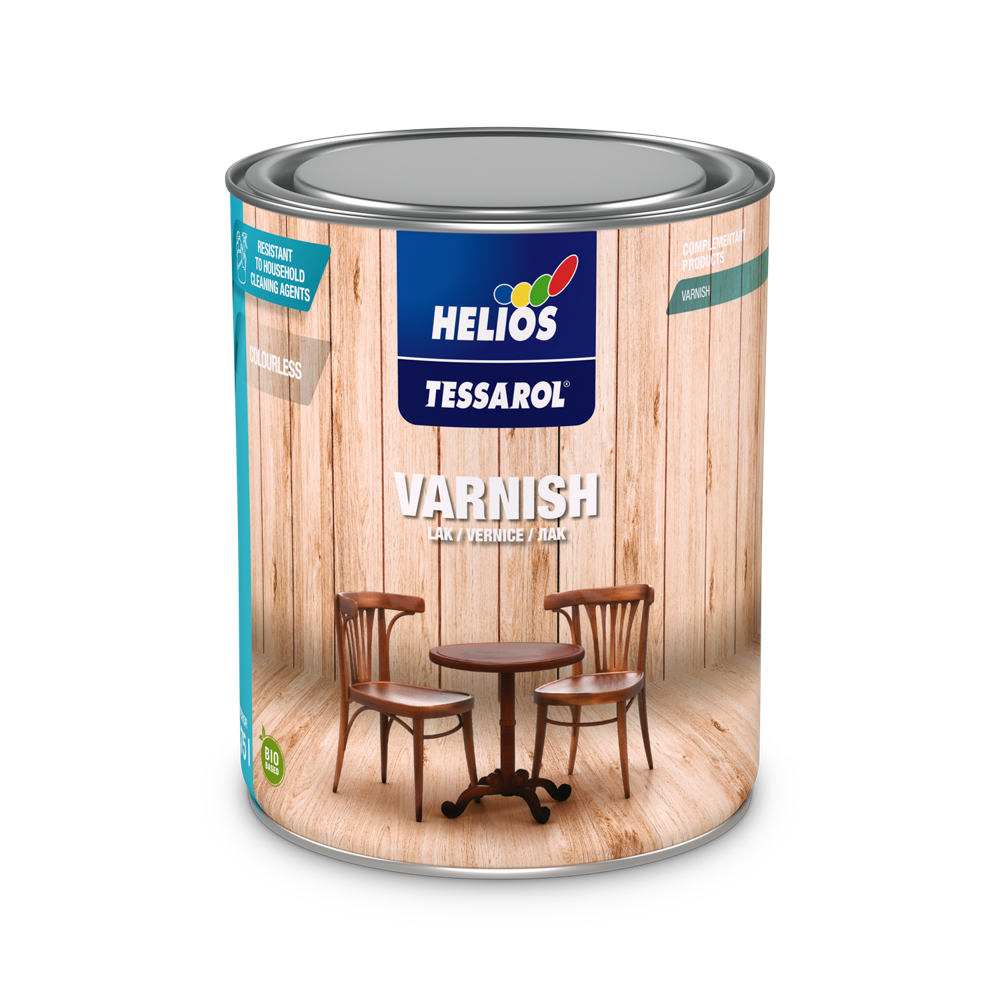 HELIOS TESSAROL lak saten bezbojni lak za drvo 0,75 l.
